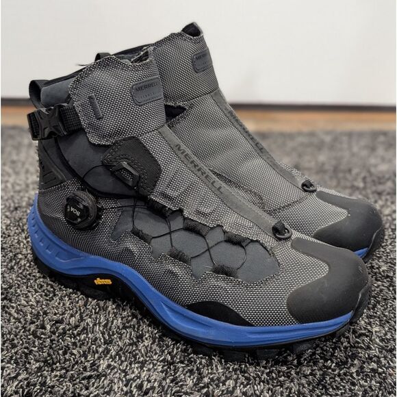 Sz 9 Men's Merrell Thermo Rogue 2 Mid Zip BOA Gore-Tex Boots - Picture 3 of 11